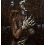 Chris Gollon, Figure in a Landscape (Self Portrait)