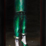 Chris Gollon, Figure in a Landscape (Self Portrait)