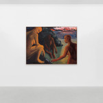 Kemi Onabulé, Untitled Landscape (Acid rain), 2025