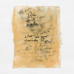 Mira Schor, Danger Drawing, 2001
