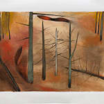 Mira Schor, Danger Drawing, 2001