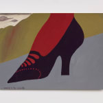 Mira Schor, Danger Drawing, 2001