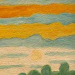 Amadeo Luciano Lorenzato, Pôr do sol