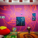Roxane Mbanga, NOIRES, salon #1 (living room #1), 2022