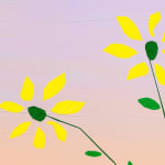 Ben Arpéa, Sunflower at Sunset, 2023