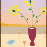 Ben Arpéa, Sunflower at Sunset, 2023