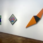 Ronald Davis, Cone, Block, and Sphere, 2021