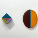 Ronald Davis, Cone, Block, and Sphere, 2021