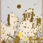 abstract oil painting by Lee Mullican