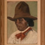 Burt Harwood, Untitled Figure with Hat, 1919