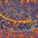 abstract oil painting by Lee Mullican