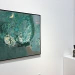 abstract oil painting by Michio Takayama