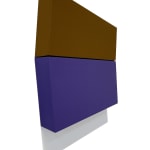 Ronald Davis, Cone, Block, and Sphere, 2021