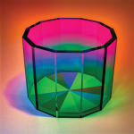 Ronald Davis, Hexette Wedge II, 2021