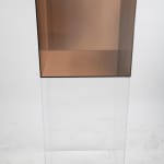glass cube by Larry Bell