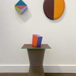 Ronald Davis, Cone, Block, and Sphere, 2021