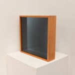 glass cube by Larry Bell