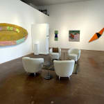 Ronald Davis, Cone, Block, and Sphere, 2021