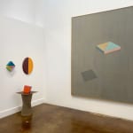 Ronald Davis, Cone, Block, and Sphere, 2021