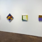Ronald Davis, Cone, Block, and Sphere, 2021