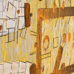 abstract oil painting by Lee Mullican