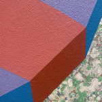 Ronald Davis, Cone, Block, and Sphere, 2021