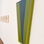 Ronald Davis, Cone, Block, and Sphere, 2021