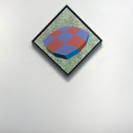 Ronald Davis, Cone, Block, and Sphere, 2021