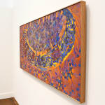 abstract oil painting by Lee Mullican