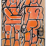 America Martin figure painting