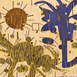 abstract oil painting by Lee Mullican