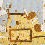 abstract oil painting by Lee Mullican
