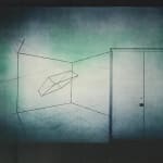 Ron Cooper, Vertical Bar (Green to Rose), 2019