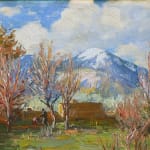Joseph Henry Sharp, Springtime Taos Mountain, n.d.
