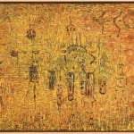 abstract oil painting by Lee Mullican