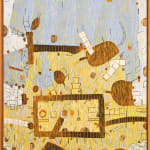 abstract oil painting by Lee Mullican