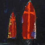 oil painting by John De Puy