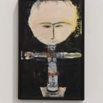 abstract oil painting by Michio Takayama