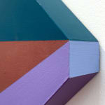 Ronald Davis, Hexette Wedge II, 2021