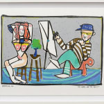 America Martin figure painting