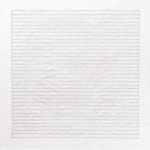 Agnes Martin grid drawing