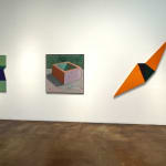 Ronald Davis, Cone, Block, and Sphere, 2021