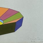Ronald Davis, Cone, Block, and Sphere, 2021