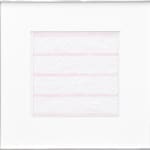 Agnes Martin grid drawing