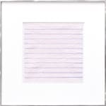 Agnes Martin grid drawing