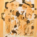 abstract oil painting by Lee Mullican