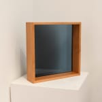 glass cube by Larry Bell