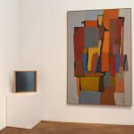 glass cube by Larry Bell