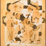 abstract oil painting by Lee Mullican