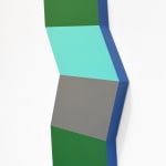 Ronald Davis, Cone, Block, and Sphere, 2021